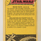 Star Wars 1977 Trading Card #186 The Honored Heroes FR-ENG O-Pee-Chee L019055