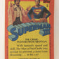 Superman 3 Topps 1983 Trading Card #5 The Crime-Fighter From Krypton ENG L019070
