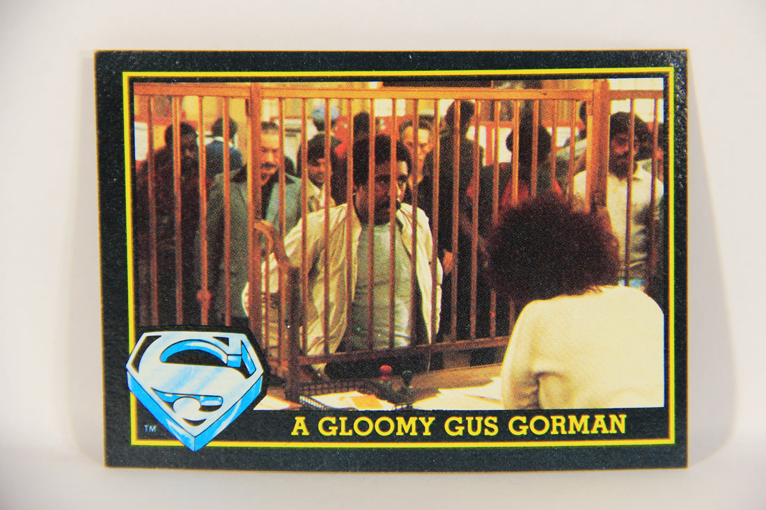 Superman 3 Topps 1983 Trading Card #9 A Gloomy Gus Gorman ENG L019074