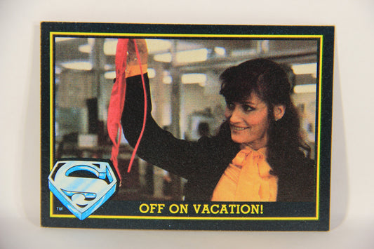 Superman 3 Topps 1983 Trading Card #14 Off On Vacation ENG L019079