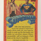 Superman 3 Topps 1983 Trading Card #14 Off On Vacation ENG L019079