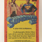 Superman 3 Topps 1983 Trading Card #17 A Job For Superman ENG L019082