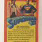 Superman 3 Topps 1983 Trading Card #28 The Smallville High Reunion ENG L019093