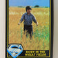 Superman 3 Topps 1983 Trading Card #35 Ricky In The Wheat Fields ENG L019100