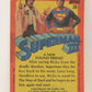 Superman 3 Topps 1983 Trading Card #38 A New Found Friend ENG L019103