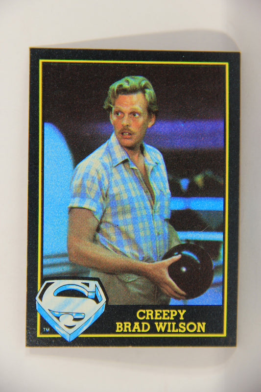 Superman 3 Topps 1983 Trading Card #40 Creepy Brad Wilson ENG L019105
