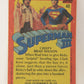 Superman 3 Topps 1983 Trading Card #40 Creepy Brad Wilson ENG L019105
