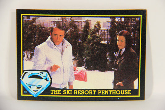 Superman 3 Topps 1983 Trading Card #43 The Ski Resort Penthouse ENG L019108