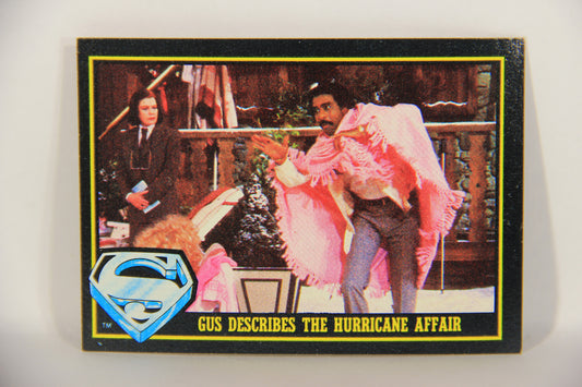 Superman 3 Topps 1983 Trading Card #44 Gus Describes The Hurricane Affair ENG L019109