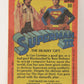 Superman 3 Topps 1983 Trading Card #50 The Deadly Gift ENG L019115
