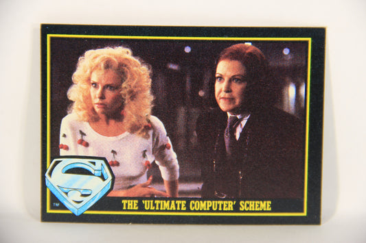 Superman 3 Topps 1983 Trading Card #55 The Ultimate Computer Scheme ENG L019120