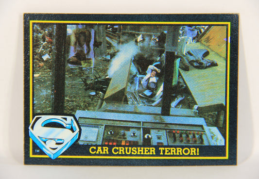 Superman 3 Topps 1983 Trading Card #64 Car Crusher Terror ENG L019129
