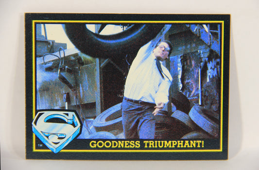 Superman 3 Topps 1983 Trading Card #66 Goodness Triumphant ENG L019131