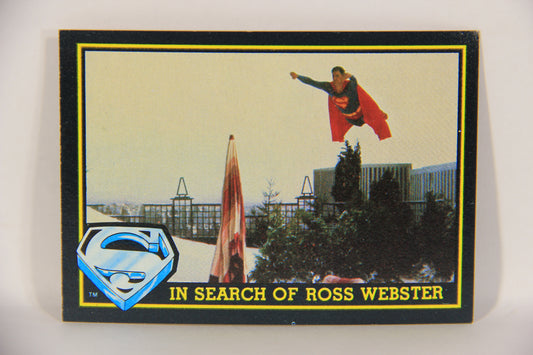 Superman 3 Topps 1983 Trading Card #70 In Search Of Ross Webster ENG L019135