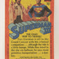 Superman 3 Topps 1983 Trading Card #72 The Only Way To Travel ENG L019137