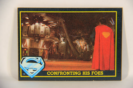 Superman 3 Topps 1983 Trading Card #74 Confronting His Foes ENG L019139