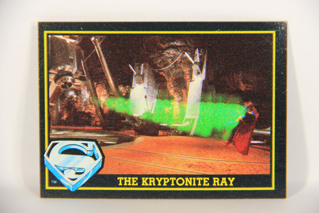 Superman 3 Topps 1983 Trading Card #79 The Kryptonite Ray ENG L019144
