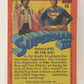 Superman 3 Topps 1983 Trading Card #80 Enveloped By The Ray ENG L019145