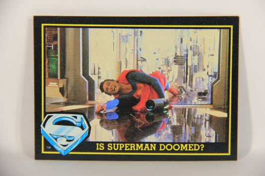 Superman 3 Topps 1983 Trading Card #82 Is Superman Doomed ENG L019147