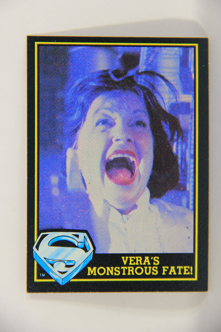 Superman 3 Topps 1983 Trading Card #83 Vera's Monstrous Fate ENG L019148