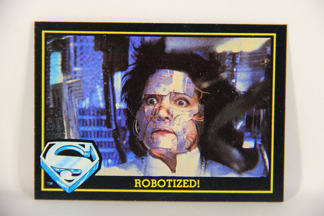 Superman 3 Topps 1983 Trading Card #84 Robotized ENG L019149