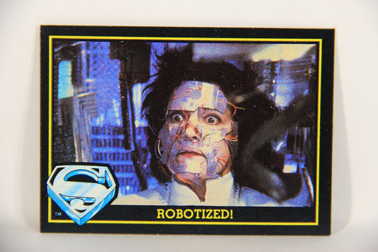 Superman 3 Topps 1983 Trading Card #84 Robotized ENG L019149