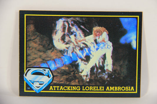 Superman 3 Topps 1983 Trading Card #85 Attacking Lorelei Ambrosia ENG L019150