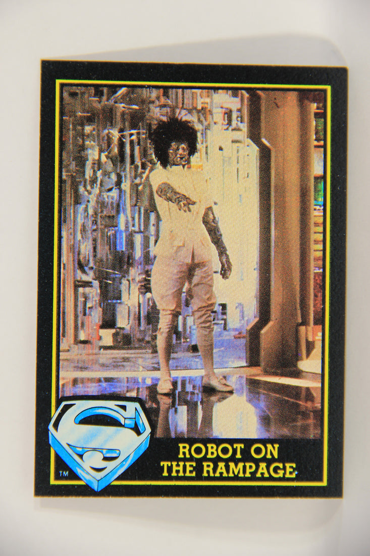 Superman 3 Topps 1983 Trading Card #86 Robot On The Rampage ENG L019151