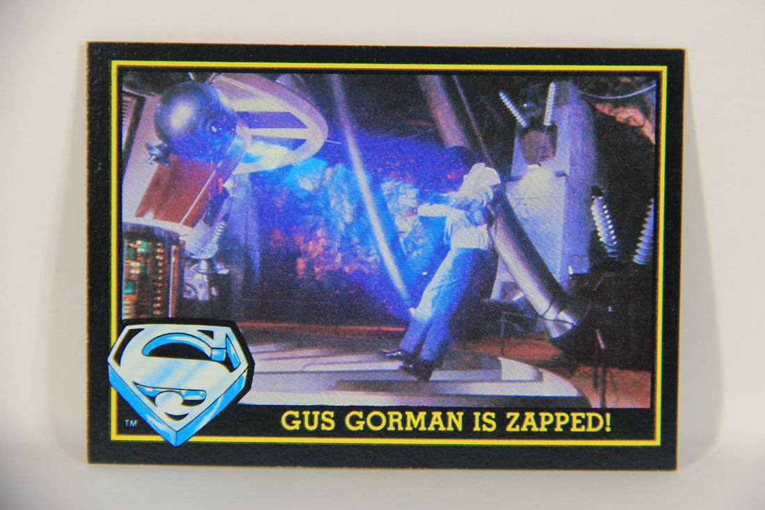 Superman 3 Topps 1983 Trading Card #87 Gus Gorman Is Zapped ENG L019152