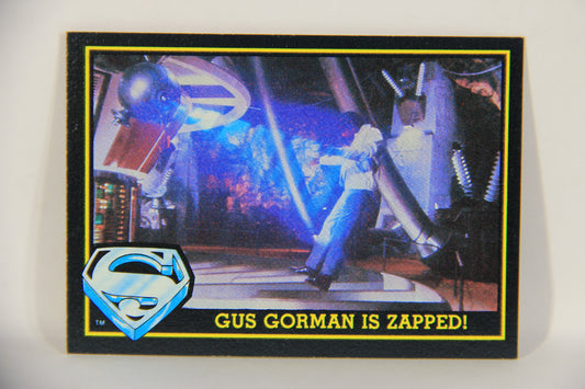 Superman 3 Topps 1983 Trading Card #87 Gus Gorman Is Zapped ENG L019152