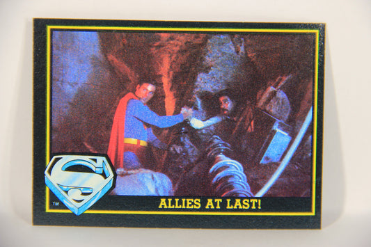 Superman 3 Topps 1983 Trading Card #88 Allies At Last ENG L019153