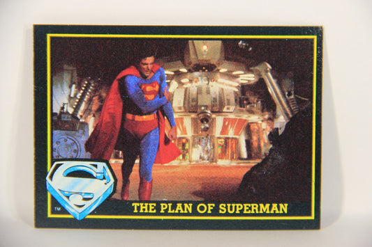 Superman 3 Topps 1983 Trading Card #89 The Plan Of Superman ENG L019154
