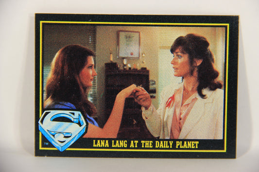 Superman 3 Topps 1983 Trading Card #97 Lana Lang At The Daily Planet ENG L019162