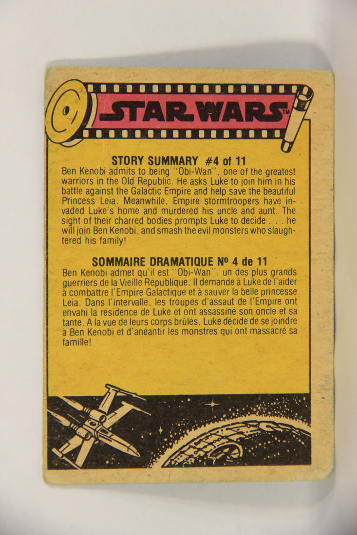 Star Wars 1977 Trading Card #13 A Sale On Droids FR-ENG O-Pee-Chee L019195