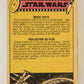 Star Wars 1977 Trading Card #15 Artoo-Detoo Is Left Behind FR-ENG OPC L019196