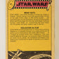 Star Wars 1977 Trading Card #18 Artoo-Detoo Is Missing FR-ENG O-Pee-Chee L019199