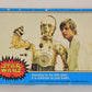 Star Wars 1977 Trading Card #19 Searching For The Little Droid FR-ENG OPC L019200