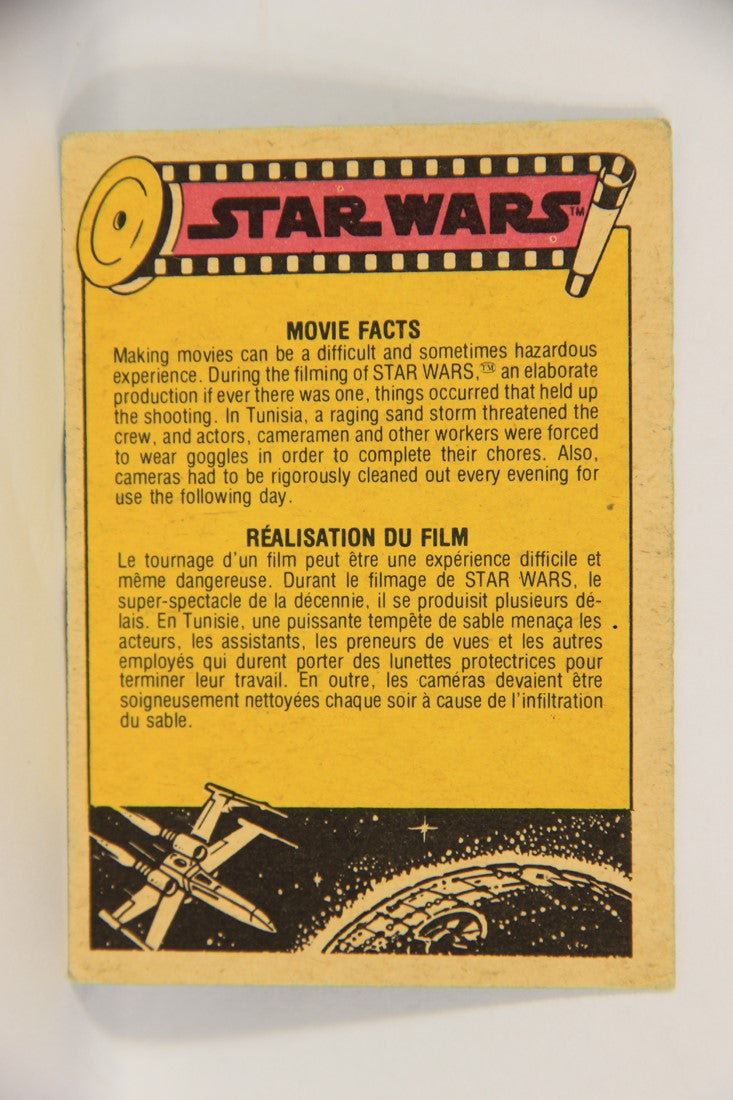 Star Wars 1977 Trading Card #23 See-Threepio Is Injured FR-ENG Printing Error OPC L019203