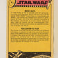 Star Wars 1977 Trading Card #24 Stormtroopers Seek The Droids FR-ENG OPC L019204