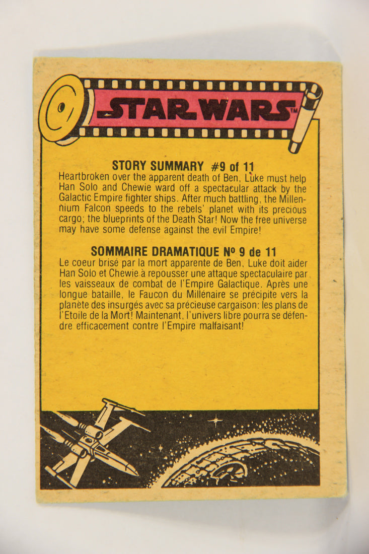 Star Wars 1977 Trading Card #46 A Desperate Moment For Ben FR-ENG OPC L019222