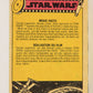 Star Wars 1977 Trading Card #54 The Victors Receive Their Reward FR-ENG OPC L019227
