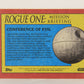 SW Rogue One Mission Briefing 2016 Trading Card #29 Conference Of Evil ENG L019267
