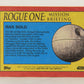 SW Rogue One Mission Briefing 2016 Trading Card #95 Han Solo ENG Topps L019276
