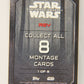 Star Wars The Force Awakens 2015 Trading Card #1 Of 8 Rey ENG Topps L019308