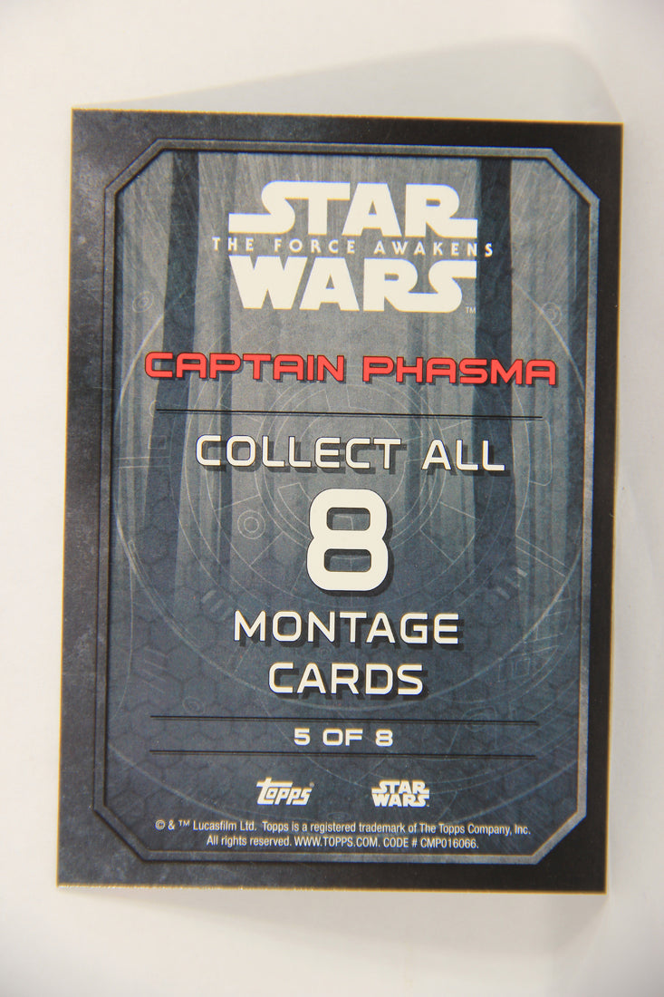 Star Wars The Force Awakens 2015 Trading Card #5 Of 8 Captain Phasma ENG L019309