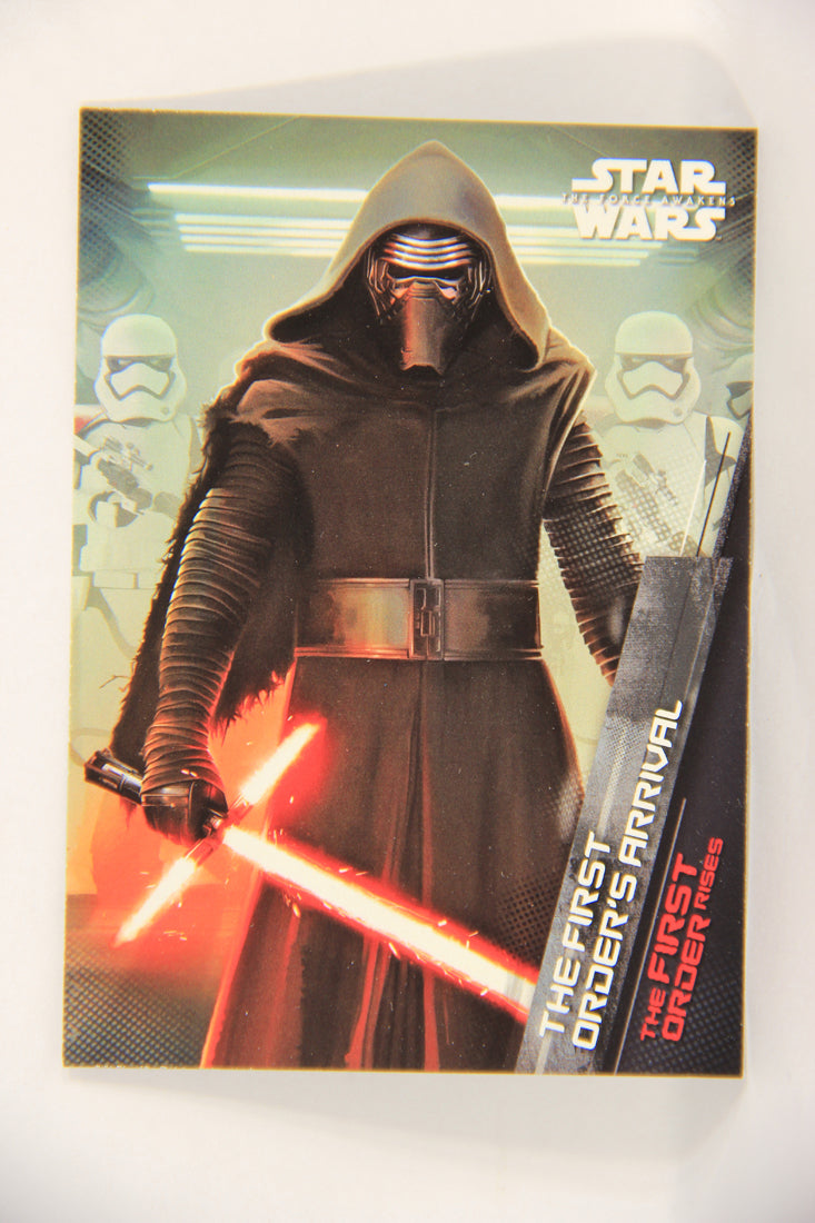Star Wars The Force Awakens 2015 Card #FO-6 The First Order's Arrival ENG L019313