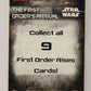 Star Wars The Force Awakens 2015 Card #FO-6 The First Order's Arrival ENG L019313