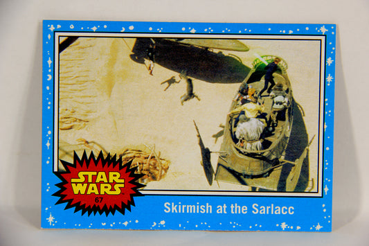 SW The Force Awakens Journey 2015 Card #67 Skirmish At The Sarlacc ENG Blue L019324