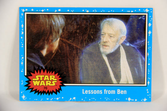 SW The Force Awakens Journey 2015 Card #70 Lessons From Ben ENG Blue L019325