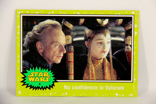 SW The Force Awakens Journey 2015 Card #4 No Confidence In Valorum ENG Green L019330